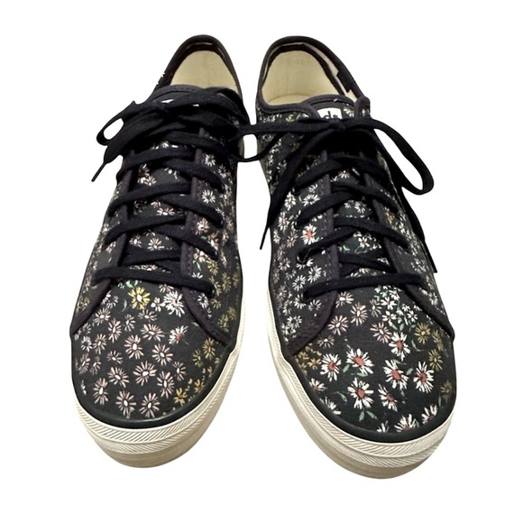 Keds Shoes - Keds Dream Foam Navy Blue Floral Print Sneakers Size 9.5